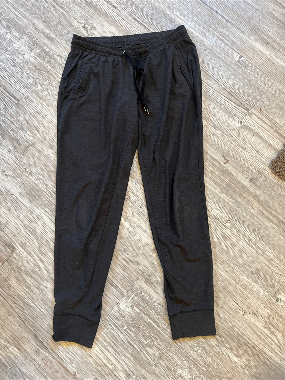 Women’s dark grey Jogger Pants - Drawstring Waist